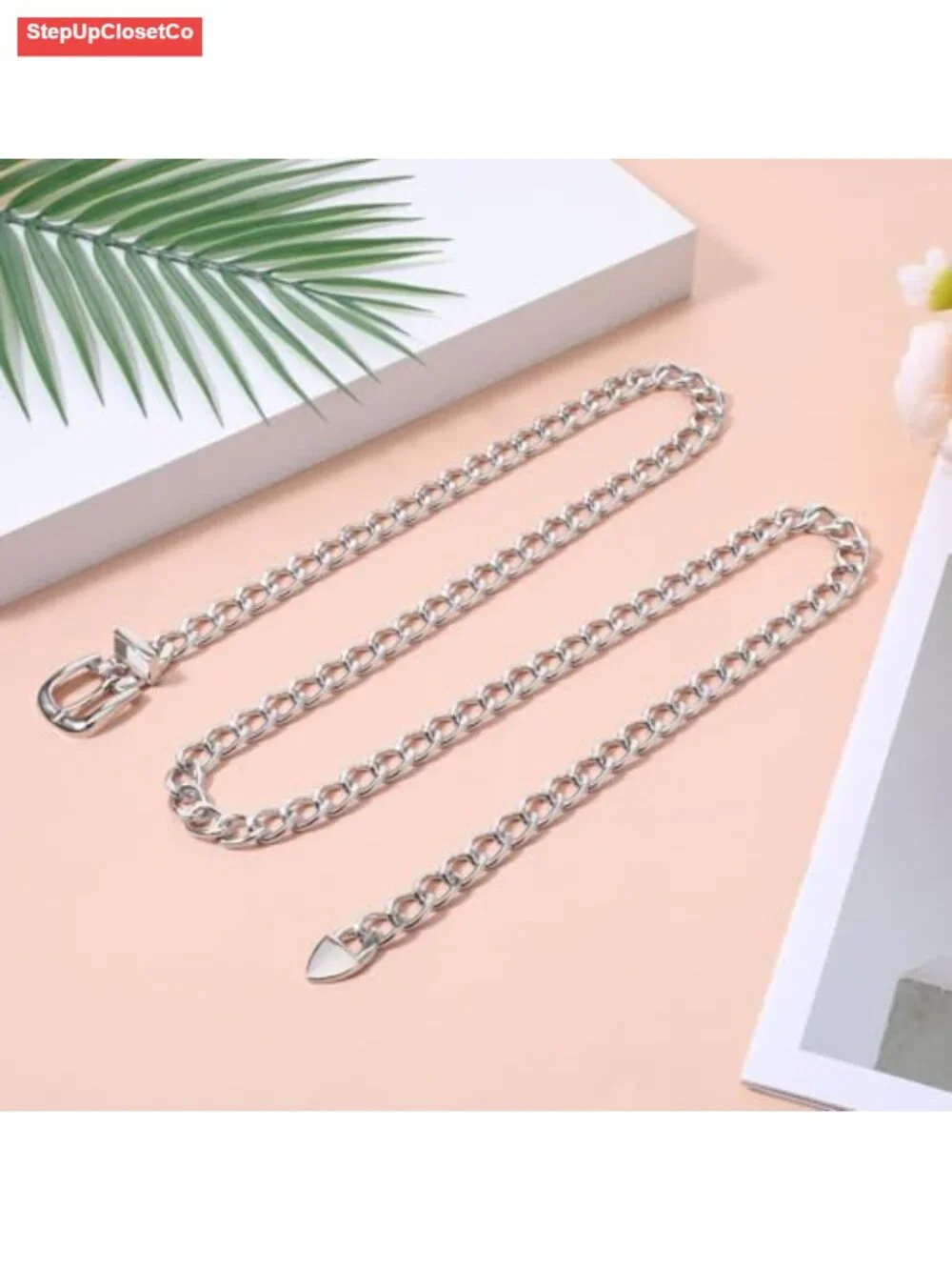 Adjustable Gold Chain Waist Belt for Women - 41.3